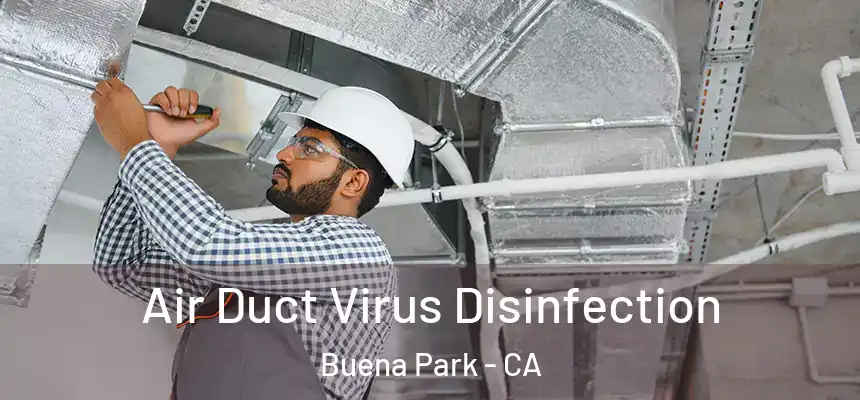 Air Duct Virus Disinfection Buena Park - CA
